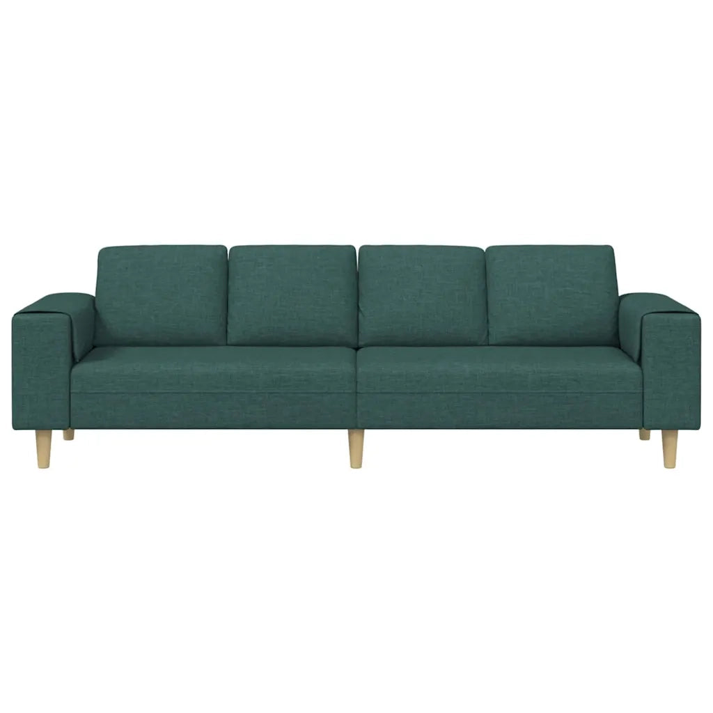 Set di divani Verde scuro Tessuto