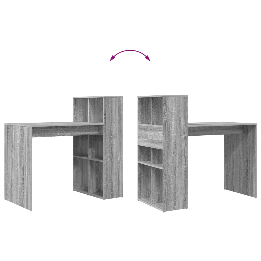 Scrivania Grey Sonoma Legno ingegnerizzato, laminato Medio