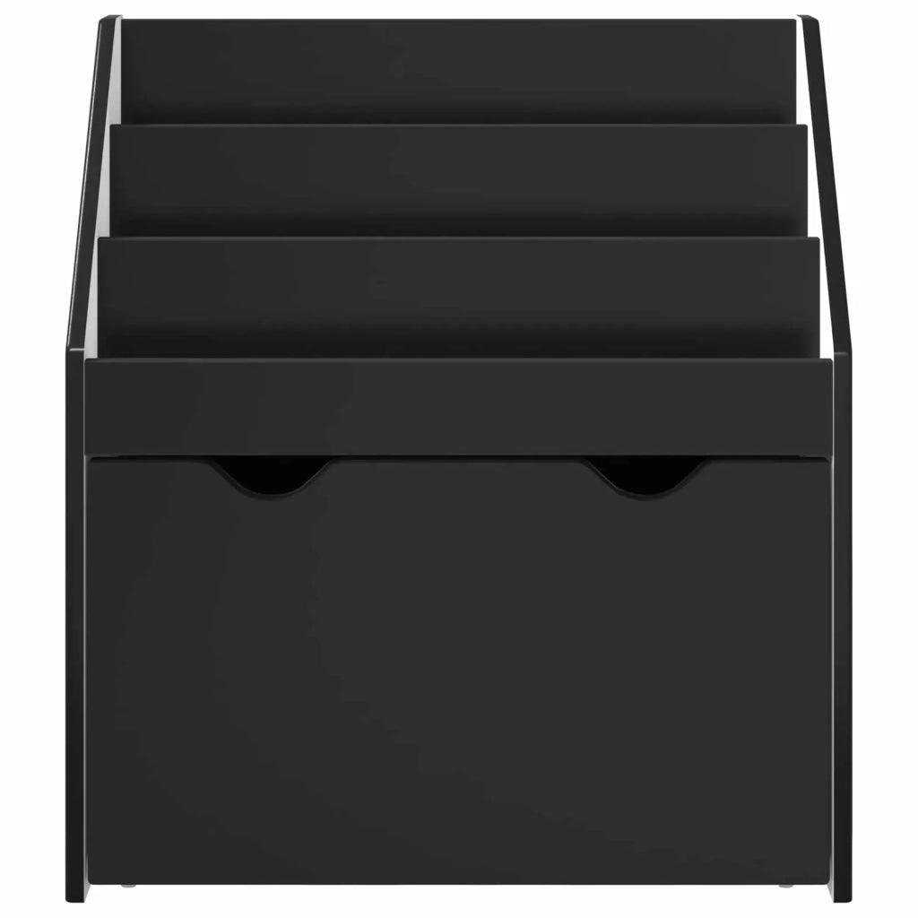 Libreria per Bambini Nero 60 x 29,5 x 69 cm Legno multistrato 892390