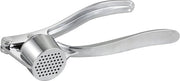 Knoflook e gherkin presso con manico in acciaio inossidabile