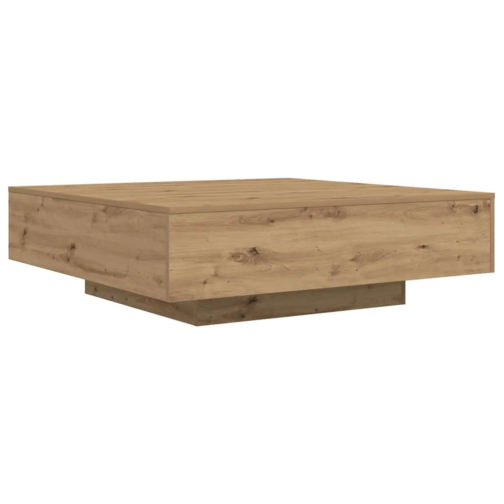 Tavolino da salotto Rovere artigianale 100 x 100 x 31 cm 863007