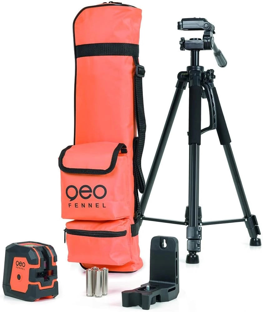 GMBH Geo1X-Green - Laser a linee incrociate con supporto multifunzione