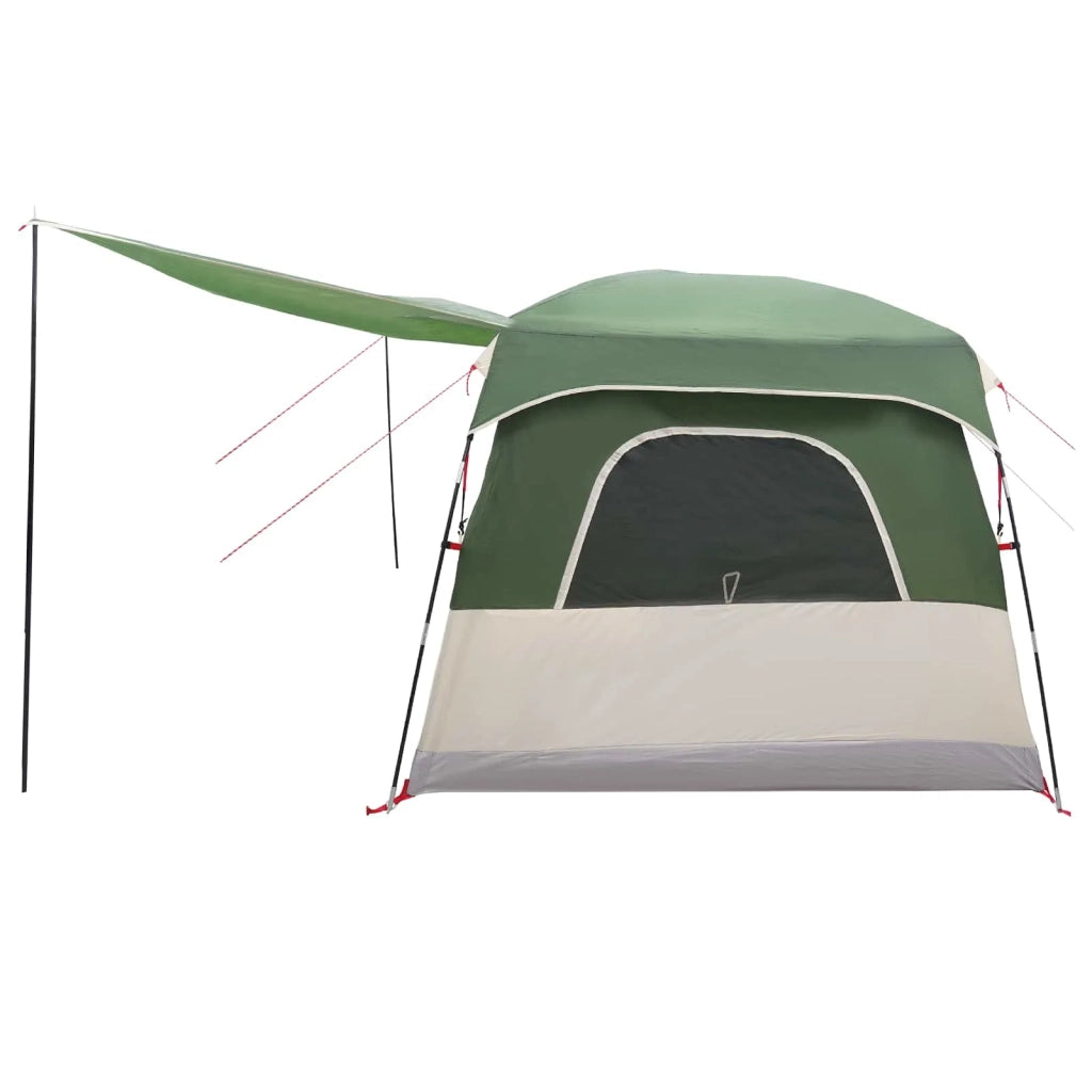 Tenda Familiare con tetto Verde 380 x 260 x 190 cm Poliestere 42028493