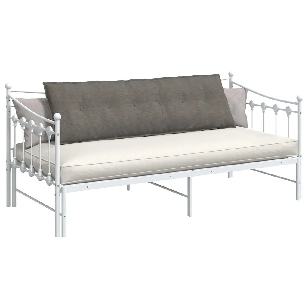 Cuscino per Schiena Grigio chiaro 160 x 50 cm Tessuto in Cords