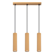 Sospensione moderna oro/nero 3 tubi GU10 GRAVIO Pure Lume