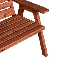 Panchina Esterni Legno Abete 2/3 Posti, Convertibile 160x68x92cm