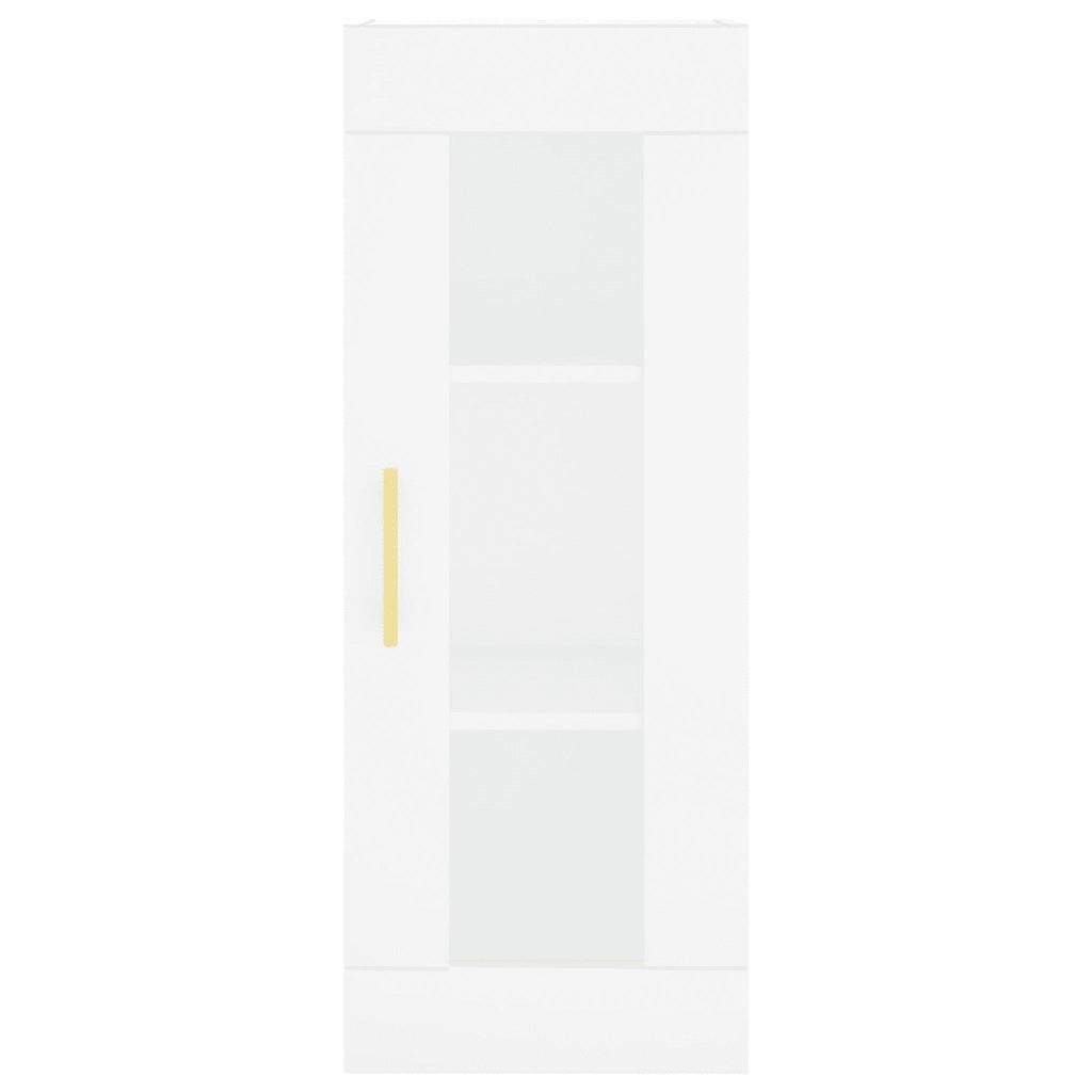 Credenza Bianca 34,5x34x180 cm in Legno Multistrato 3199417