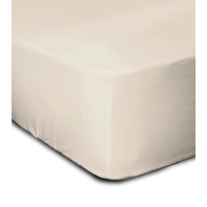 Lenzuolo sotto con angoli - 100% cotone - 90 x 190 + Cappello 30 cm - LOVELY HOME