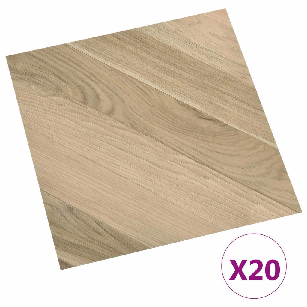 Plance per Pavimentazione Autoadesiva 30,5 x 30,5 cm 20 pz PVC CFW6004641