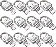 Anello D per Fermo Carico - 12 Pezzi di Anello di Fermo per Caravan Anello di Fermo per Carico - per Caravan Camion Van Barche