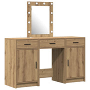 Toeletta | Tavolo da Trucco Marrone 50 x 41 x 135 cm Legno multistrato