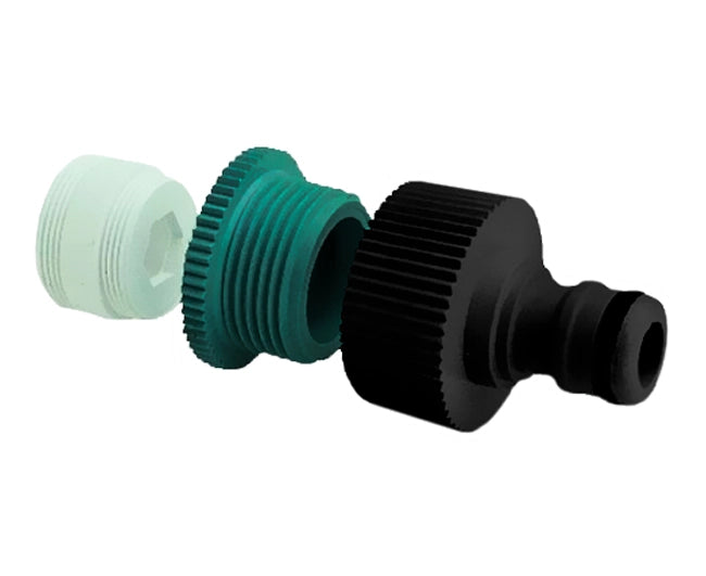 KIT INNESTO RAPIDO PER RUBINETTO M 3/4 - M22   IDROBLOCK BLISTER