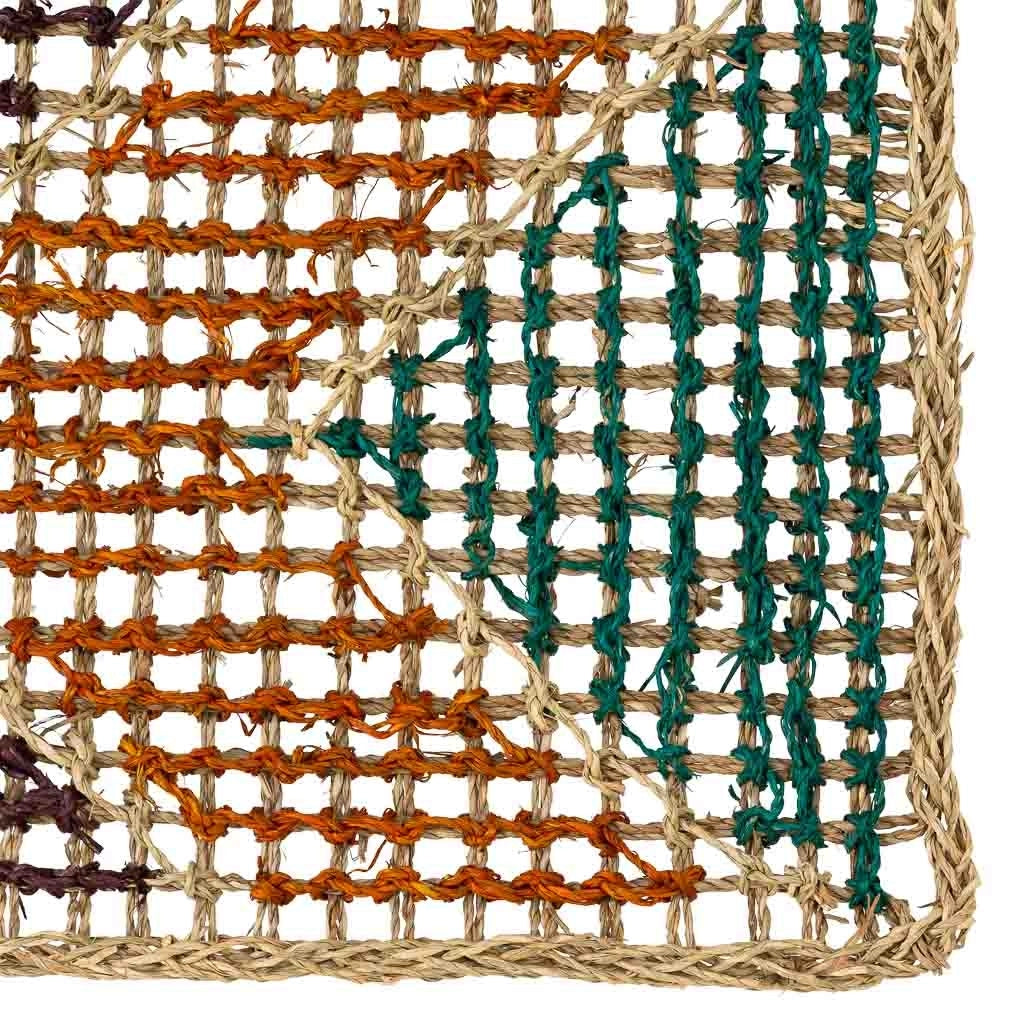 Feltro in fibra marrone 60x35x1,2h cm
