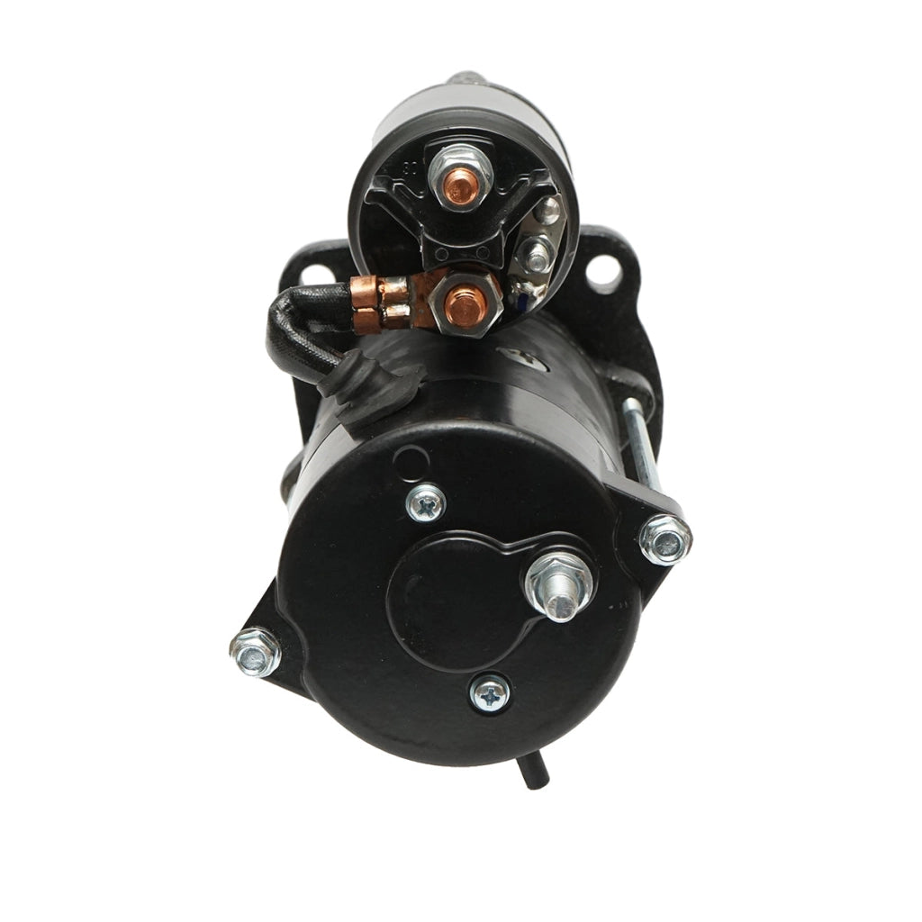 Motorino di avviamento 12 V / 2,8 kW, Z = 10, con fissaggio a 3 punti per trattore Case IH. Codice OEM: 234987A1