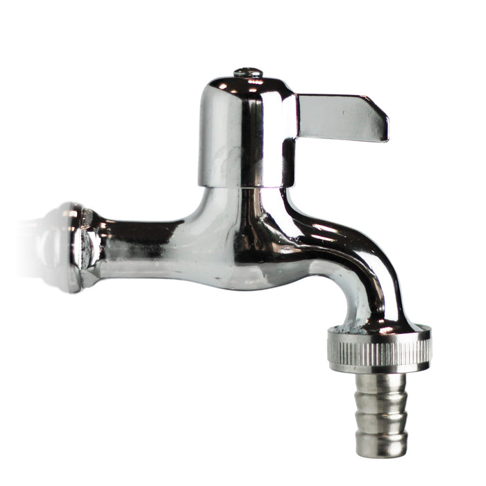 Rubinetto per Fontana da Giardino 10 cm R24/C Ottone Cromato