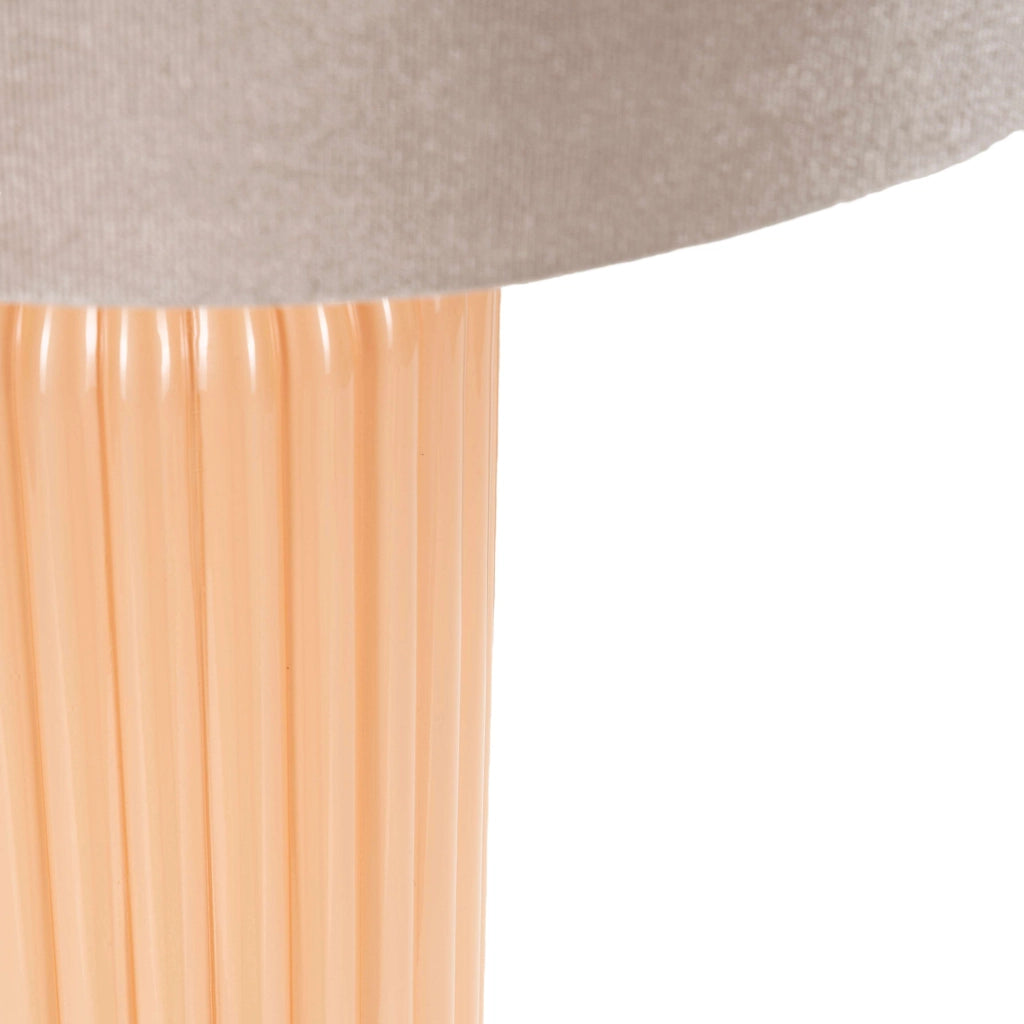 Fapa, Lampada da Tavolo Necessaria 1 Lampadina, Rosa Perlato
