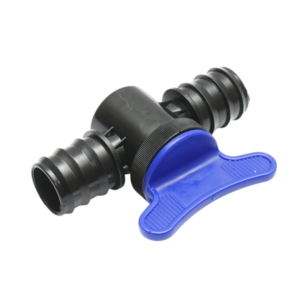 Rubinetto a goccia uguale 32x32 mm per sistemi di irrigazione