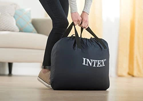 Intex Materasso Dura-Beam con Schienale Tecnologia Fiber Tech con Pompa elettrica