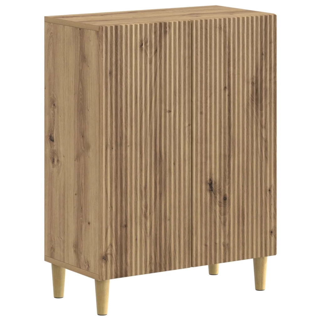 Mobiletto da Bagno ARNHEM Rovere Artigianale 59,5 x 31 x 80 cm 896624
