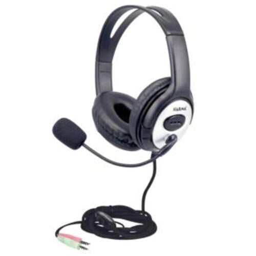 Cuffia Stereo con microfono PC-002 - destinata a laboratori linguistici, call center o per applicazioni di conferenza tramite PC