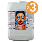 Riduttore Ph Minus Liquido Piscina, 3 Confezioni Da 10 Kg