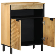 Credenza Marrone 60x33x75 cm in Legno Massello di Mango 4017745