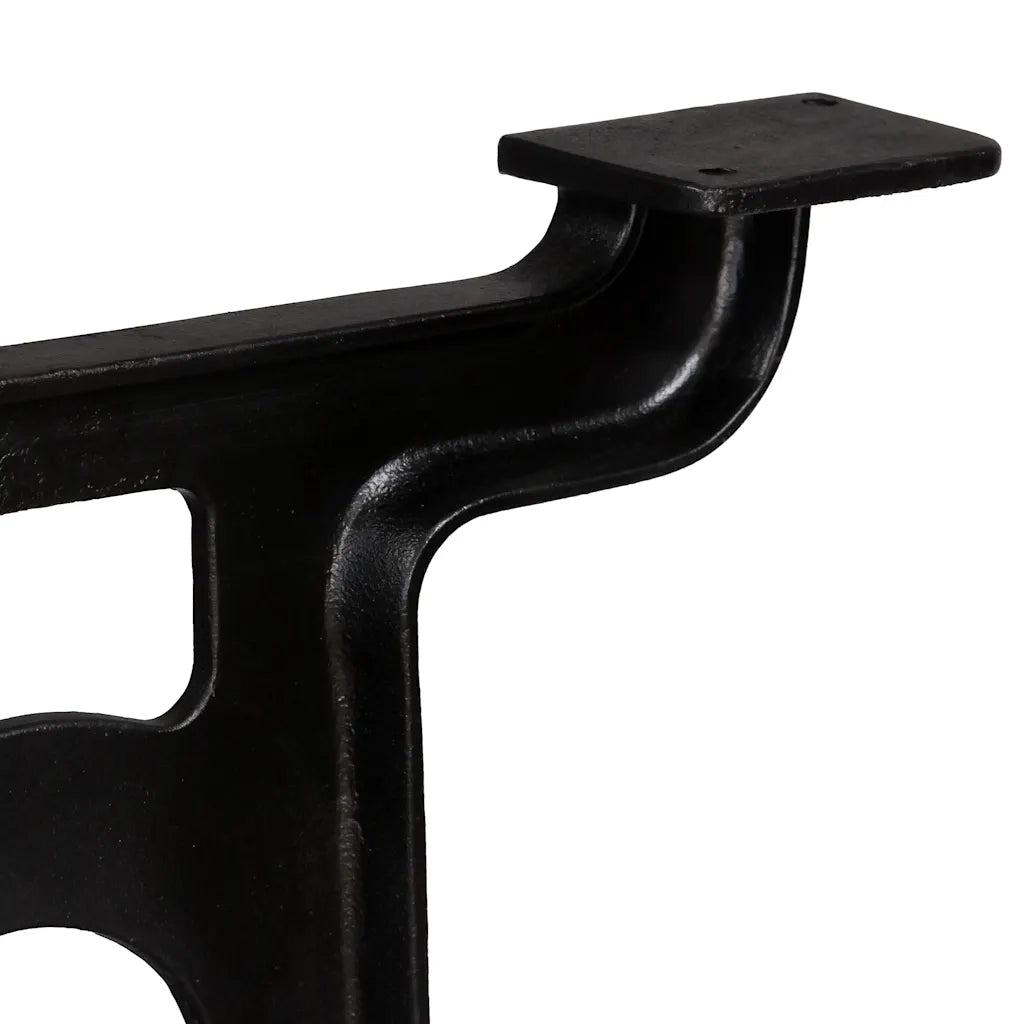 Gambe per Tavolo da Pranzo 2 pz a Forma di Y in Ghisa cod mxl 58097