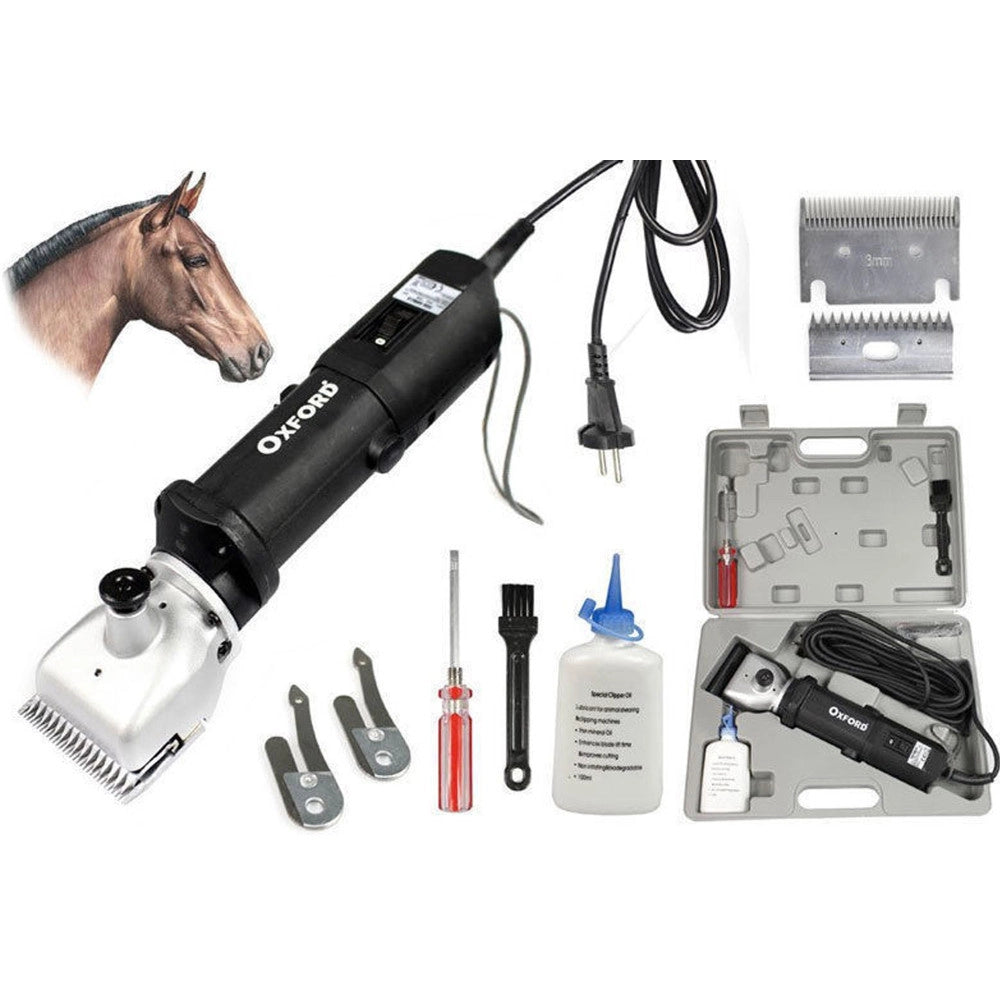 Trade Shop - Macchina Tosatrice Tosacavalli Professionale 120w Per Cavalli Con Lama 1mm 3mm -