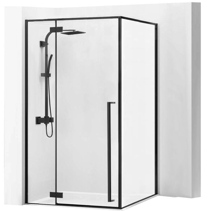 Cabina Doccia Fargo 120x90 Black Mat