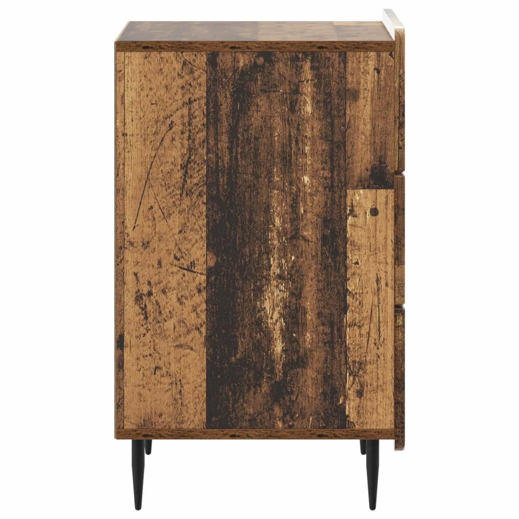 Armadio da Notte con cassetto Legno antico 43x 41 x 68 cm
