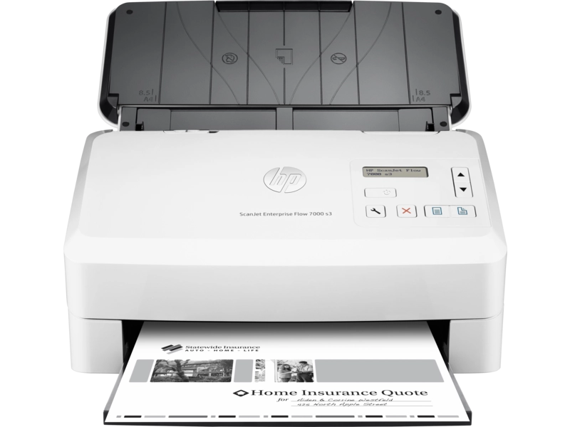 HP Scanjet Enterprise Flow 7000 s3 Scanner a foglio 600 x 600 DPI A4 Bianco