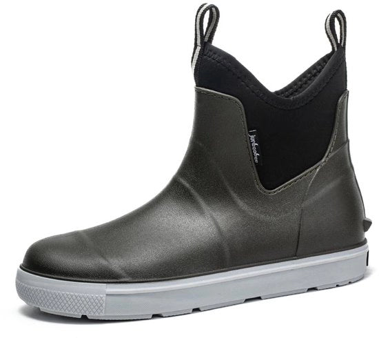 Stivali da Regno Impermeabili - Stivali Corti Antiscivolo - Scarpe da Giardino - Stivali Chelsea - Resistenti ai Colpi