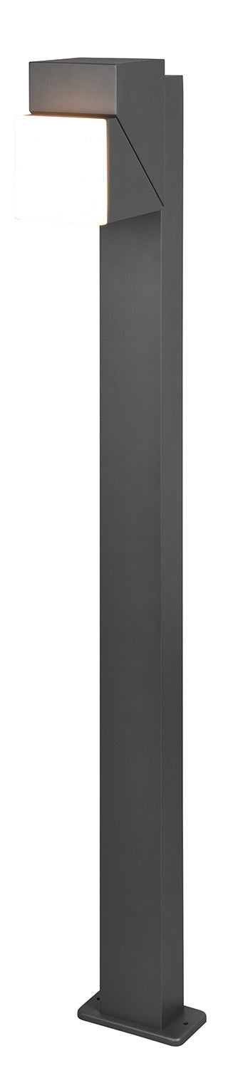 Lampada Palo da Esterno a LED SMD in Allumnio Pressofuso Antracite