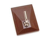 GANCI ADESIVI IN PLASTICA MARRONI 1 POSTO- - mm.30x40 - 100 pezzi