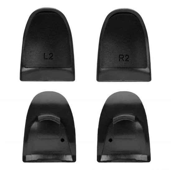Estensioni Controller - L2/R2 Pulsanti Estesi - Antiscivolo - Alta Qualità ABS/Rubber - Per PS4 - Esperienza di Gioco Migliorata - Controller di Gioco