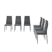 Vicco Sedie Grigio 42.5 x 48 cm Set di 6
