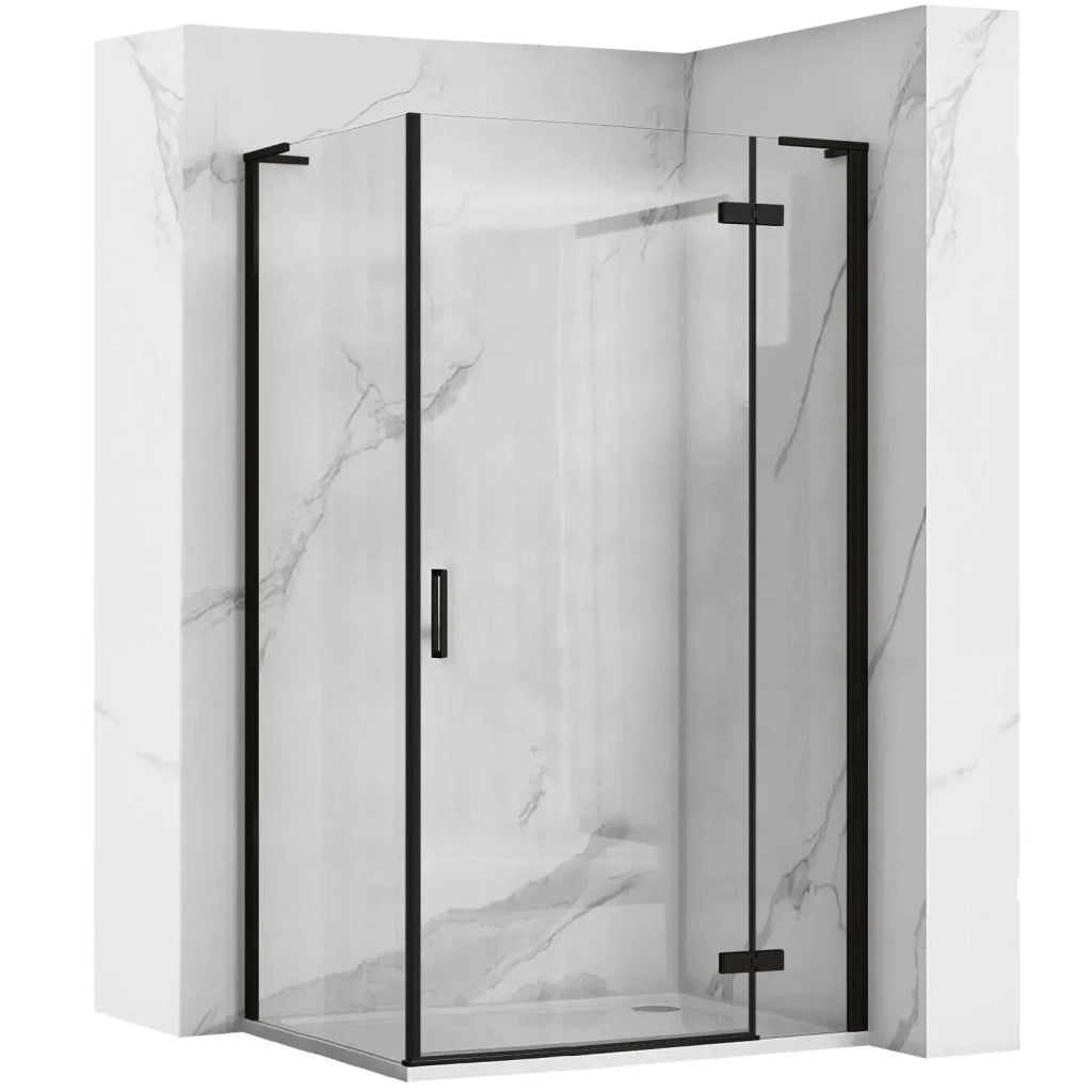 Cabina Doccia Rea Hugo Black 100x80