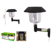 Trade Shop - Lampada Applique Ad Energia Solare Da Parete Led 15 Cm Giardino Esterni 2003000 -