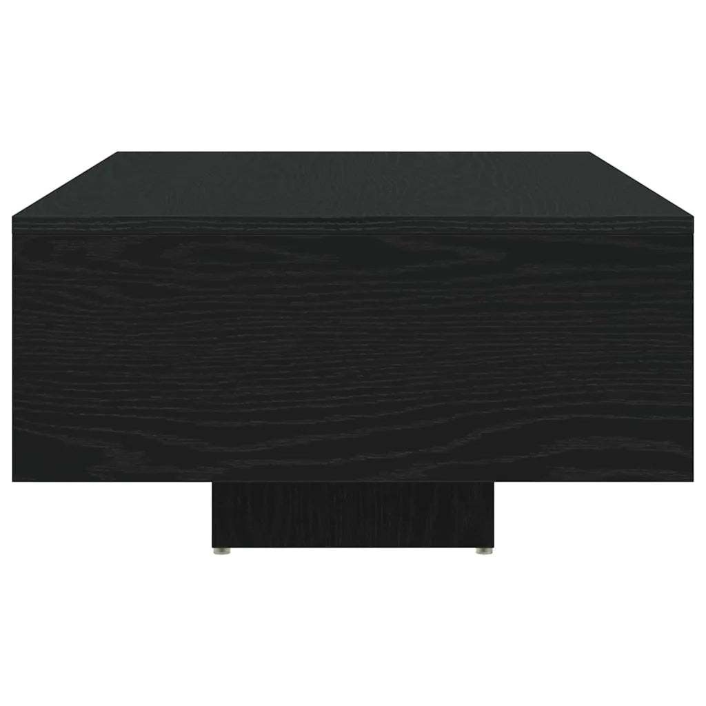 Tavolino da salotto Rovere Nero 85 x 55 x 31 cm 863011