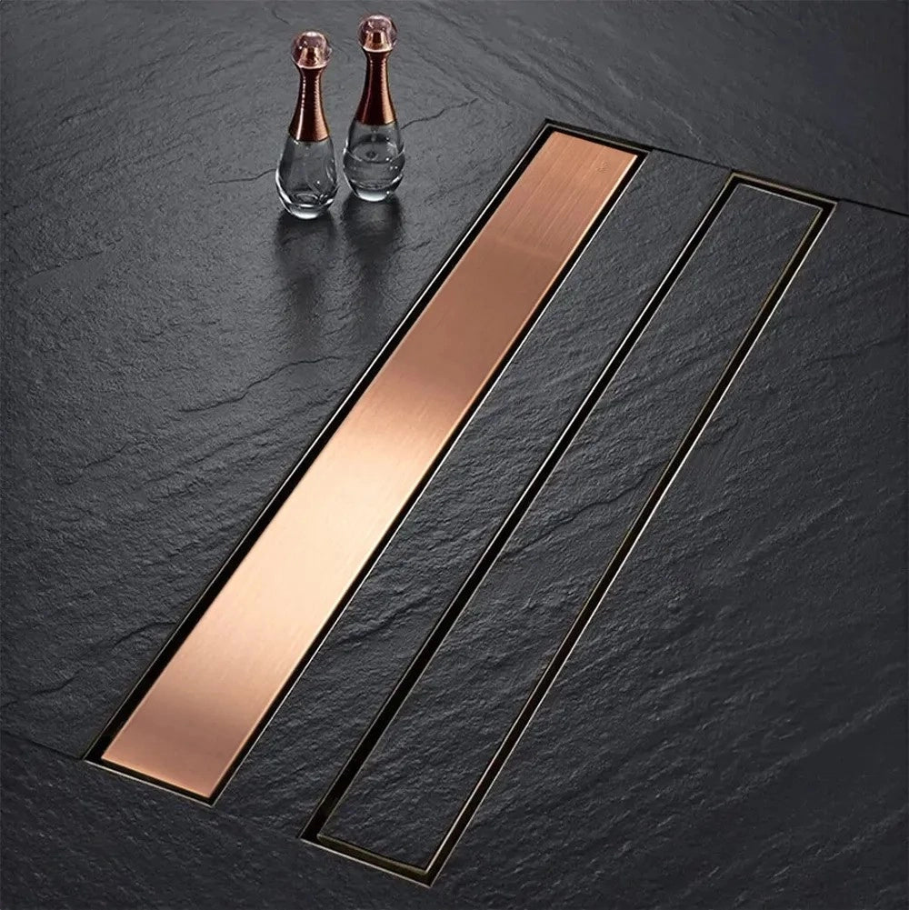 Scarico Lineare Rea Neox Pro Brush Copper 90
