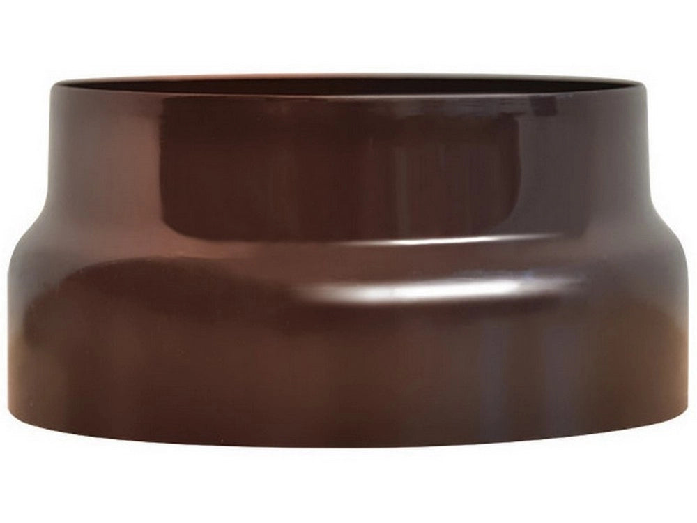 1pz riduzione per stufa a legna porcellanato classic col. marrone ï cm. 12x10 cod:ferx.vit55068