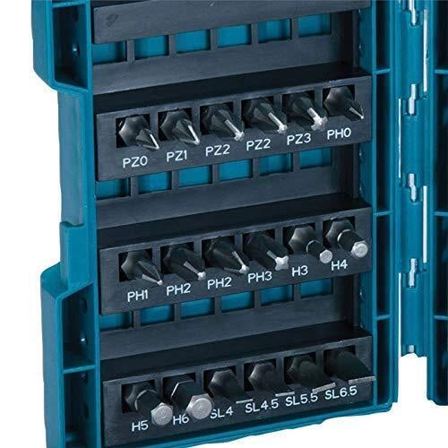 Makita B-28606 Bit Set 37 Pezzi