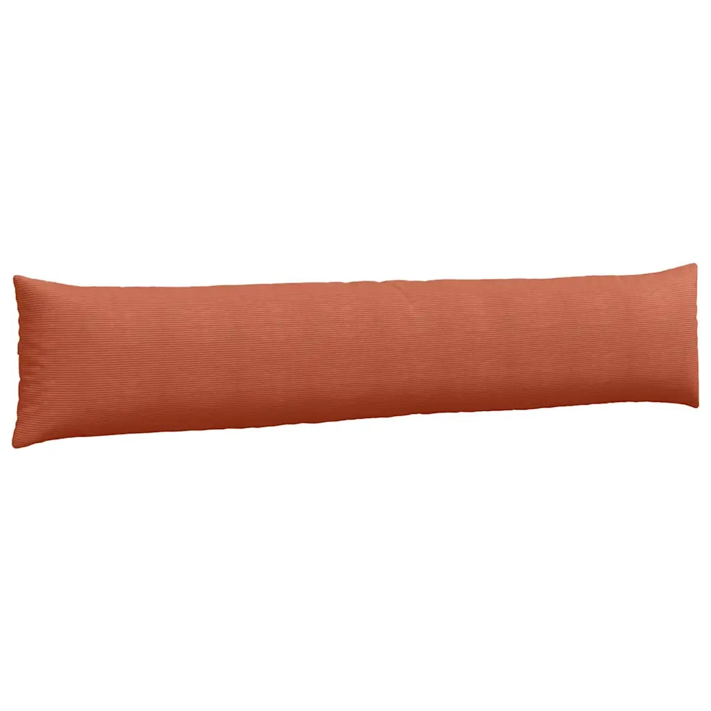 Cuscini da Divano 2 pcs Rosso Arancio 200 x 40 cm