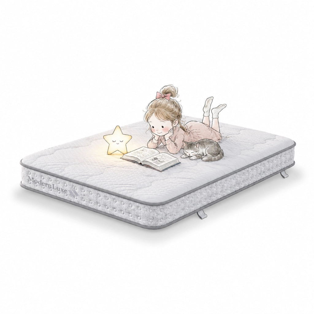 Materasso a molle insacchettate 7 zone bianco 140x200 cm