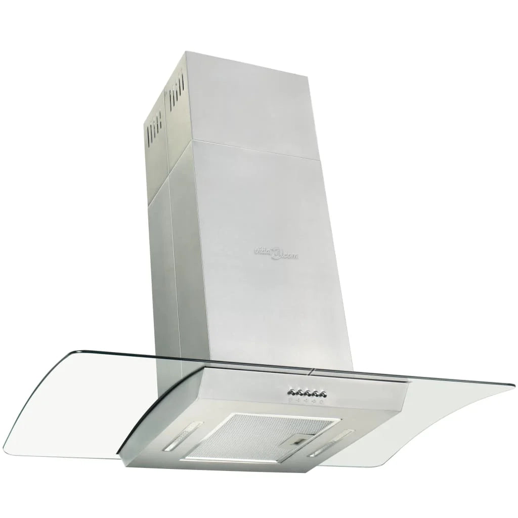 Cappa aspirante a isola in acciaio inox da 90 cm 756 m³/h LED 02_0005865