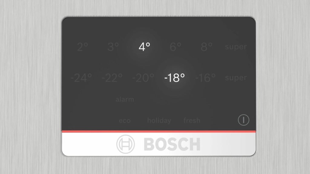 Bosch Serie 4 KGN397LDF Frigorifero combinato da libera installazione 203 x 60 cm Metal look Classe D
