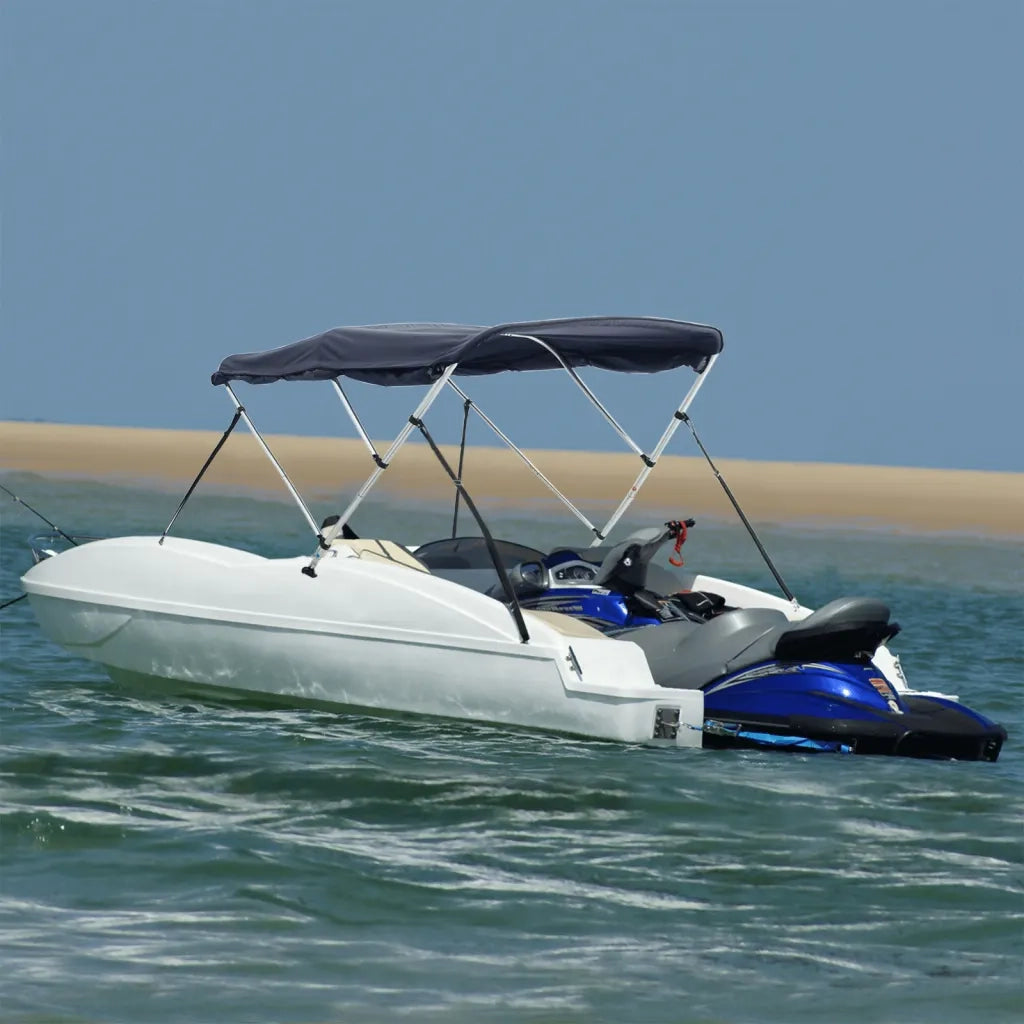 Bimini di Prua con Pareti Laterali 3 Archi 183x(170-182)x137cm 94820