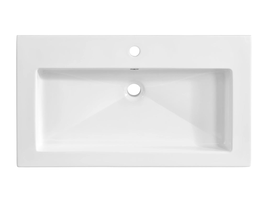 Lavabo per mobile a una vasca 80 cm Lavabi per mobile 81 x 14 x 46 cm