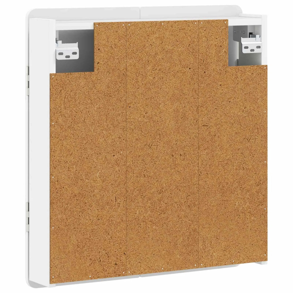 Armadio per Dartboard ZWOLLE Bianco 52,5 x 10,5 x 57,5 cm 896445