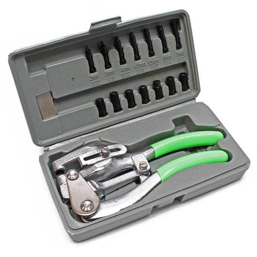 Set di pinze da taglio per carrozzeria da 16pz. per la punzonatura di lamiere